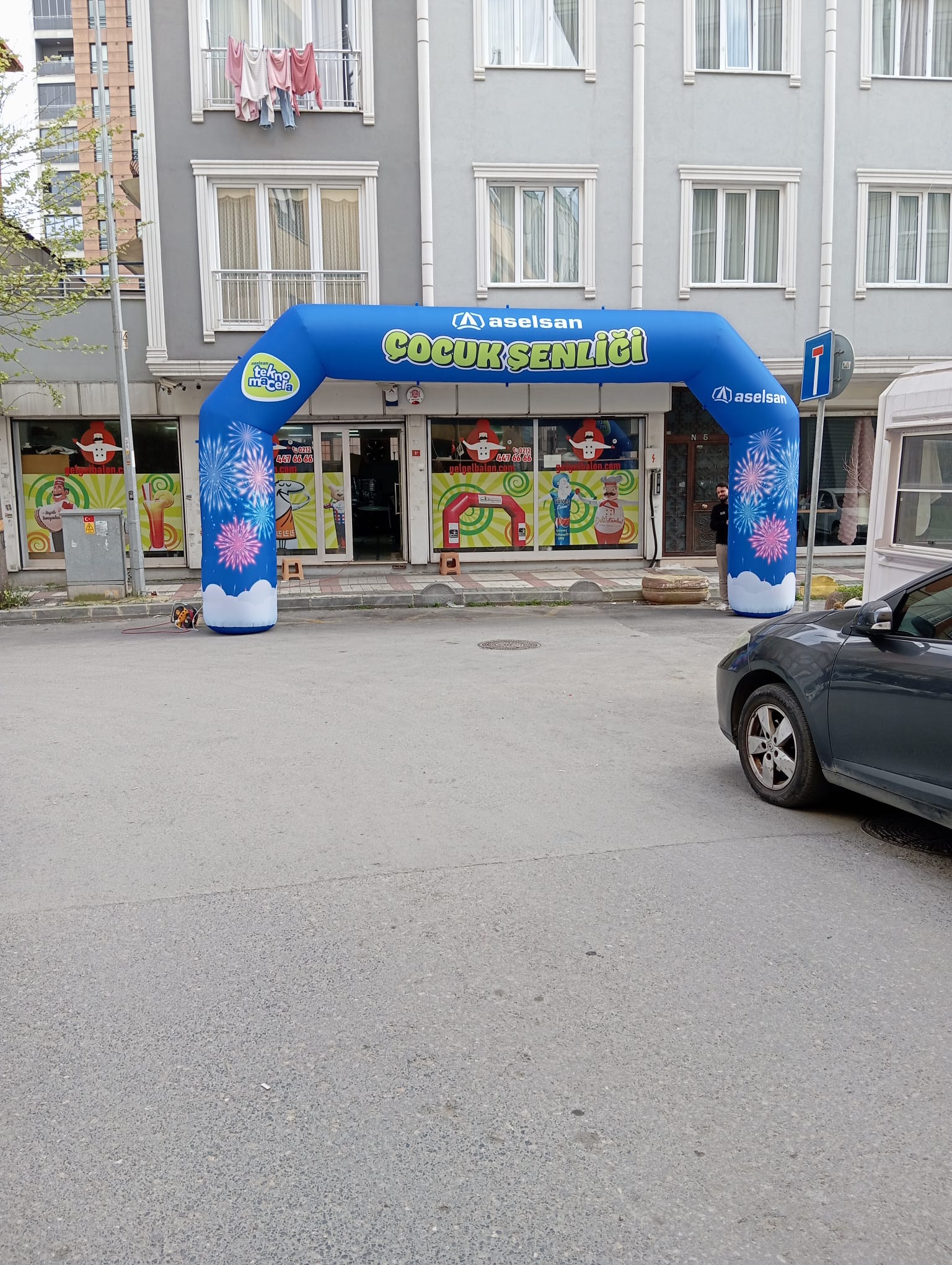 Aselsan Çocuk Şenliği Tag Balonu